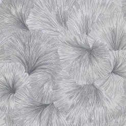 Tapete Guido Maria Kretschmer Floral Silber Metallic