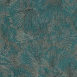 Tapete Guido Maria Kretschmer Floral Petrol Kupfer