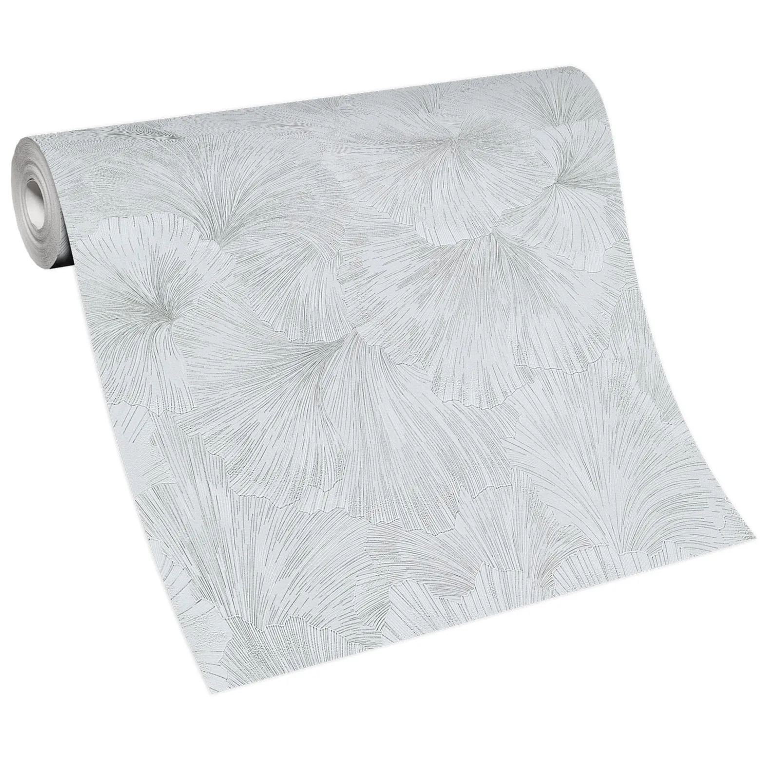 Tapete Guido Maria Kretschmer Floral Grau Silber