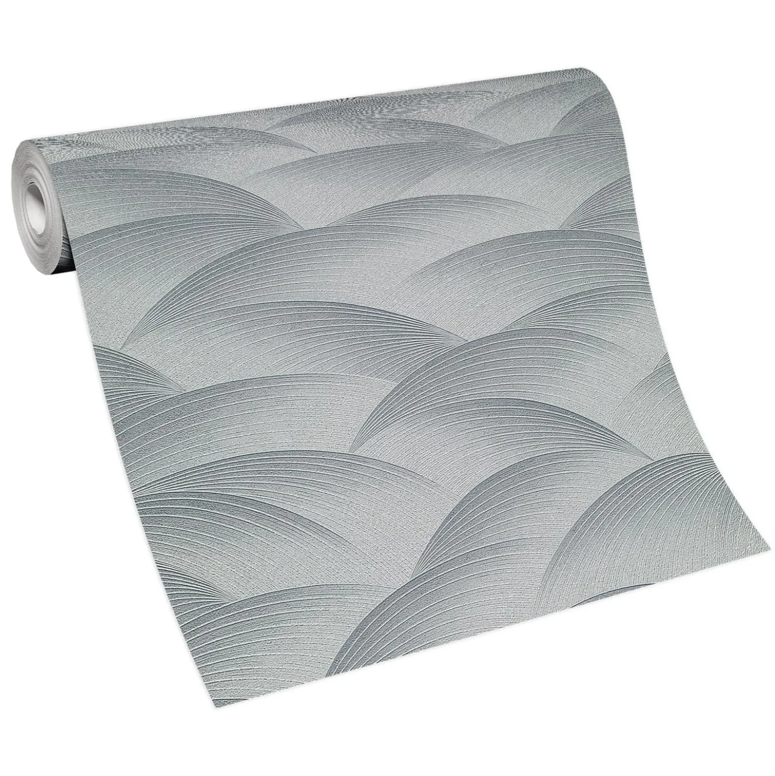 Tapete Guido Maria Kretschmer Bögen Silber Metallic
