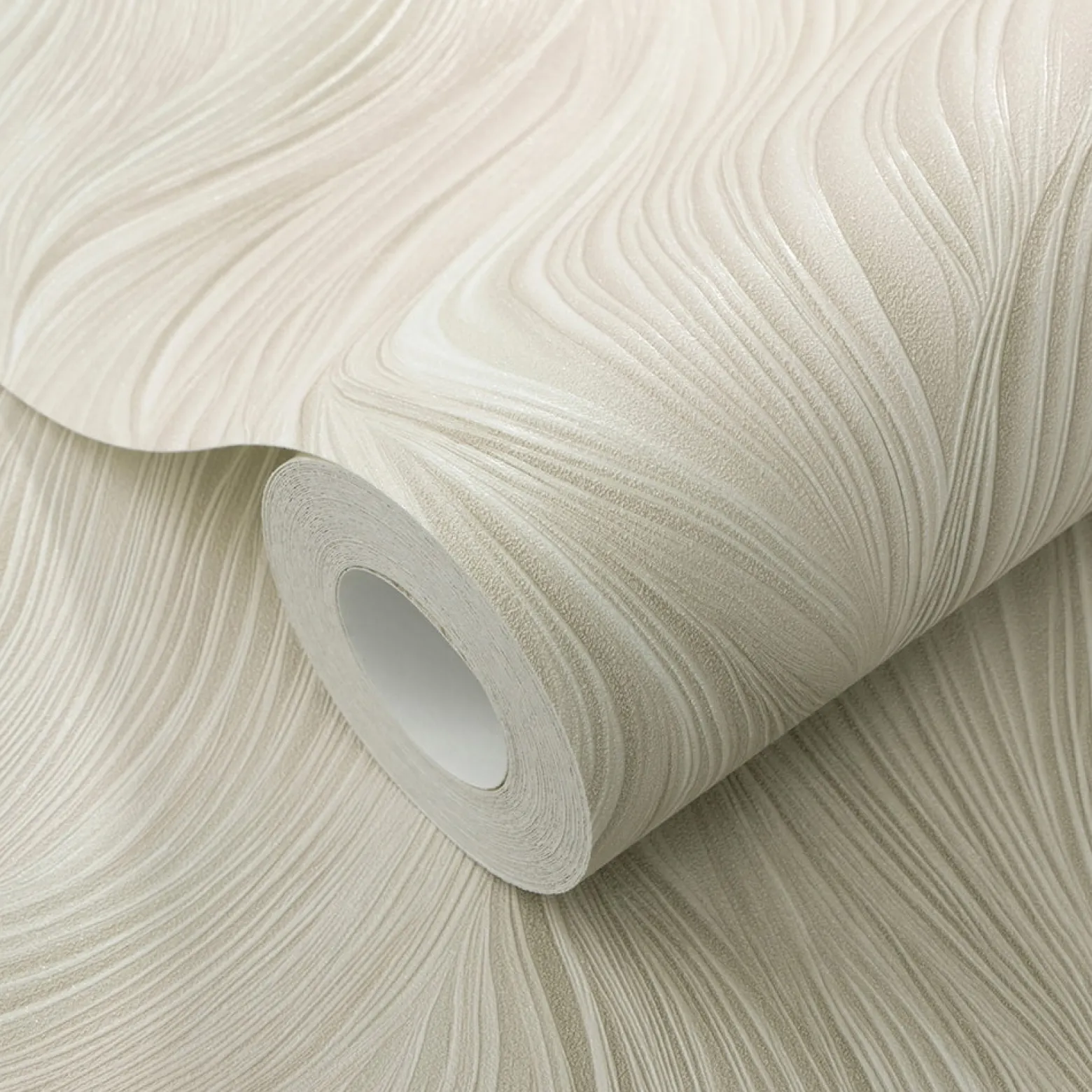 Tapete Guido Maria Kretschmer Wellen Creme Rosa 10522-05