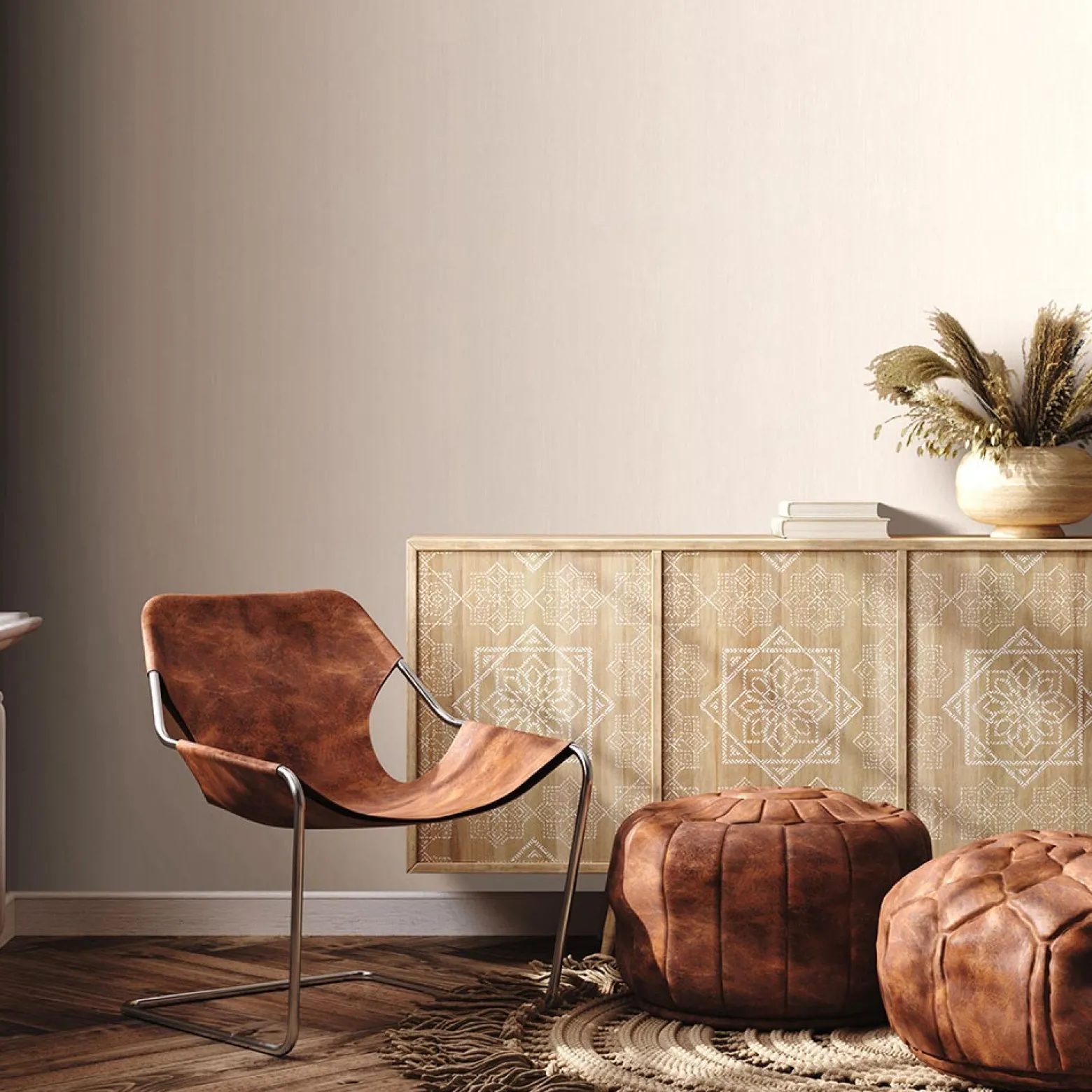 Tapete Guido Maria Kretschmer Uni creme 10004-14