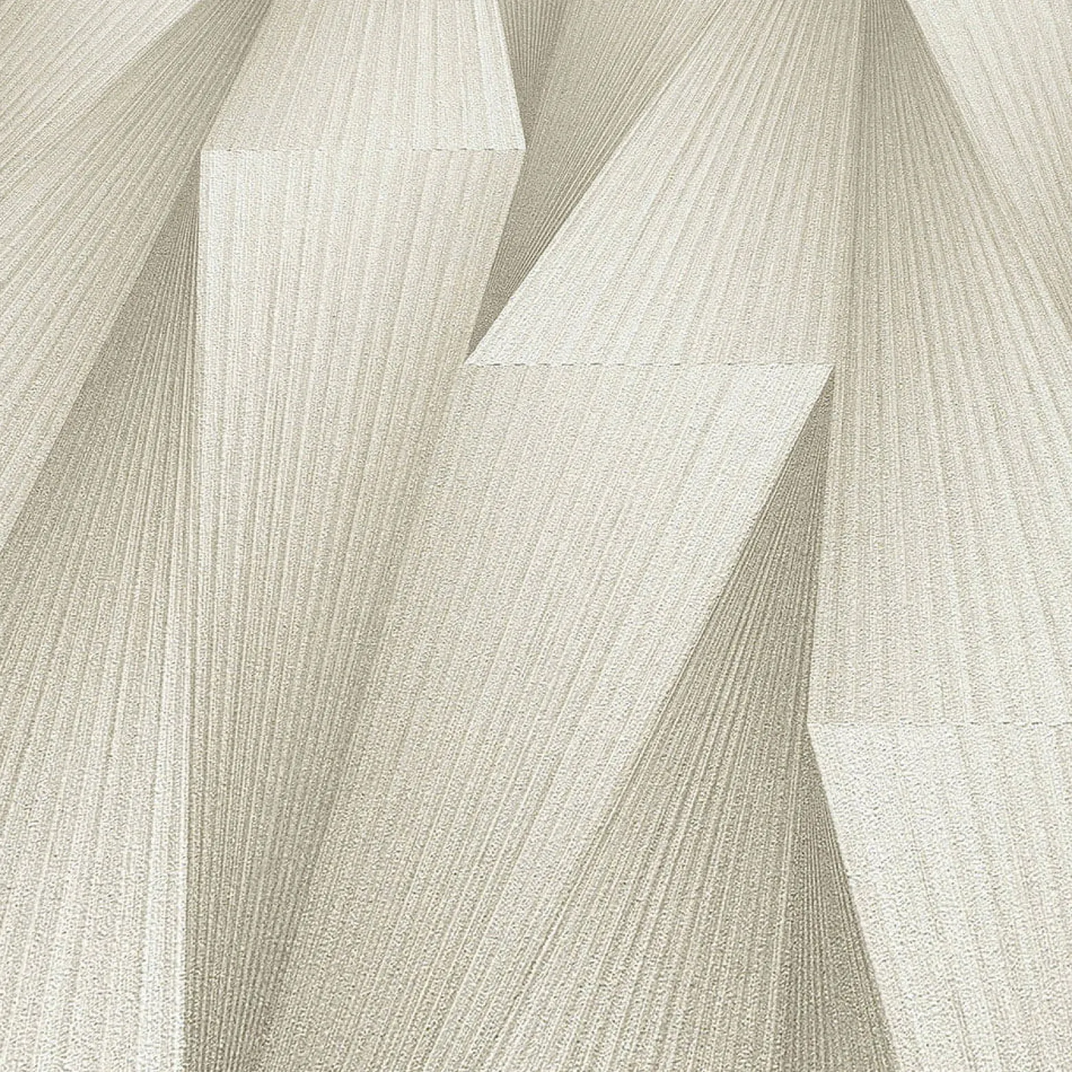 Tapete Guido Maria Kretschmer 3D-Effekt Creme Beige