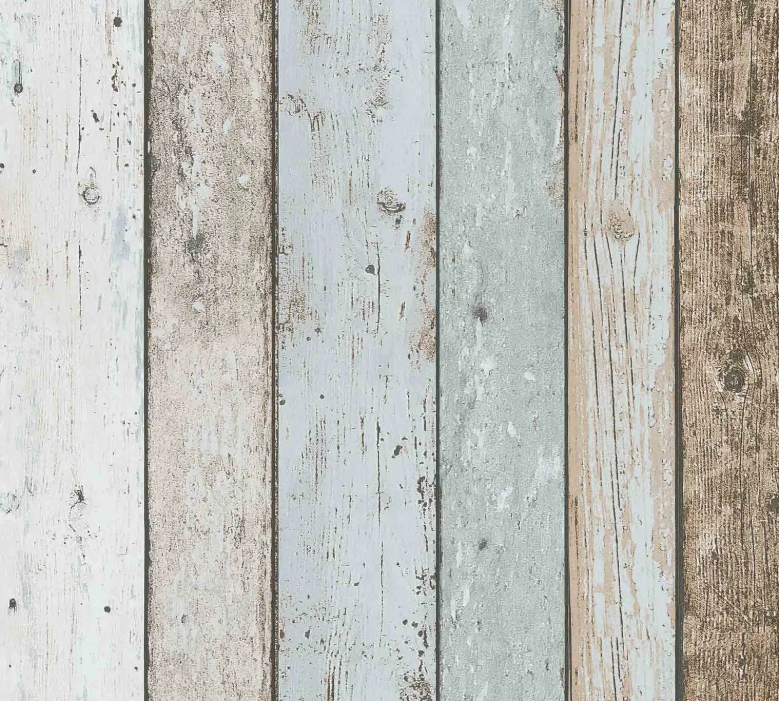 Tapete Holzpaneele Vintage creme blau braun 8999-27