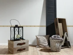 Tapetenbordüre Borte Ranken cremebeige braun AS 2590-28