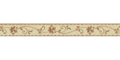 Tapetenbordüre Borte Ranken cremebeige braun AS 2590-28