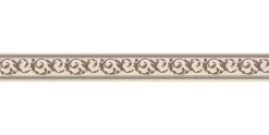 Tapetenbordüre Borte Ranken creme braun AS 2591-10