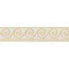 Tapetenbordüre Borte Wellen weiß beige AS 2592-19