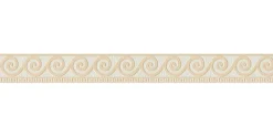 Tapetenbordüre Borte Wellen weiß beige AS 2592-19