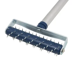 Tapeten Stachelwalze Nagelroller Metall-Teleskopstiel