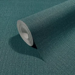 Tapete Papis Loveday Petrol Textil Optik 86752