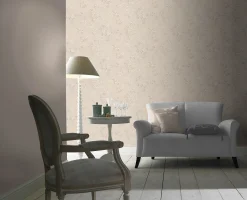 Tapete Rasch Florentine Uni cremebeige 448504
