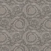 Tapete Versace Home Blumen grau Metallic 93583-6