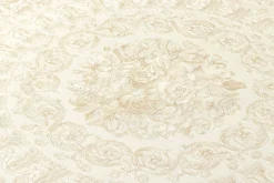 Tapete Versace Home Floral Kacheln creme Metallic 370551