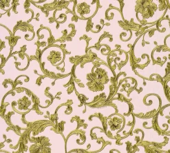 Tapete Versace Home Floral rosé gold Glitzer 34326-4