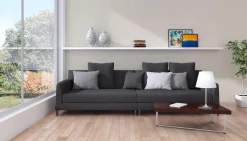 Tapete Versace Home Holzmaserung creme-grau 370521