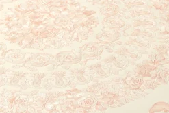 Tapete Versace Home Kacheln rosa creme Metallic 370556