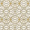 Tapete Versace Home Kreise creme silber Metallic 370492
