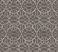 Tapete Versace Home Kreise grau creme Metallic 370495