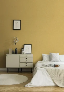 Tapete Versace Home Uni Struktur braun-gold 93582-3