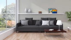 Tapete Versace Home Uni Struktur silber Metallic 370506