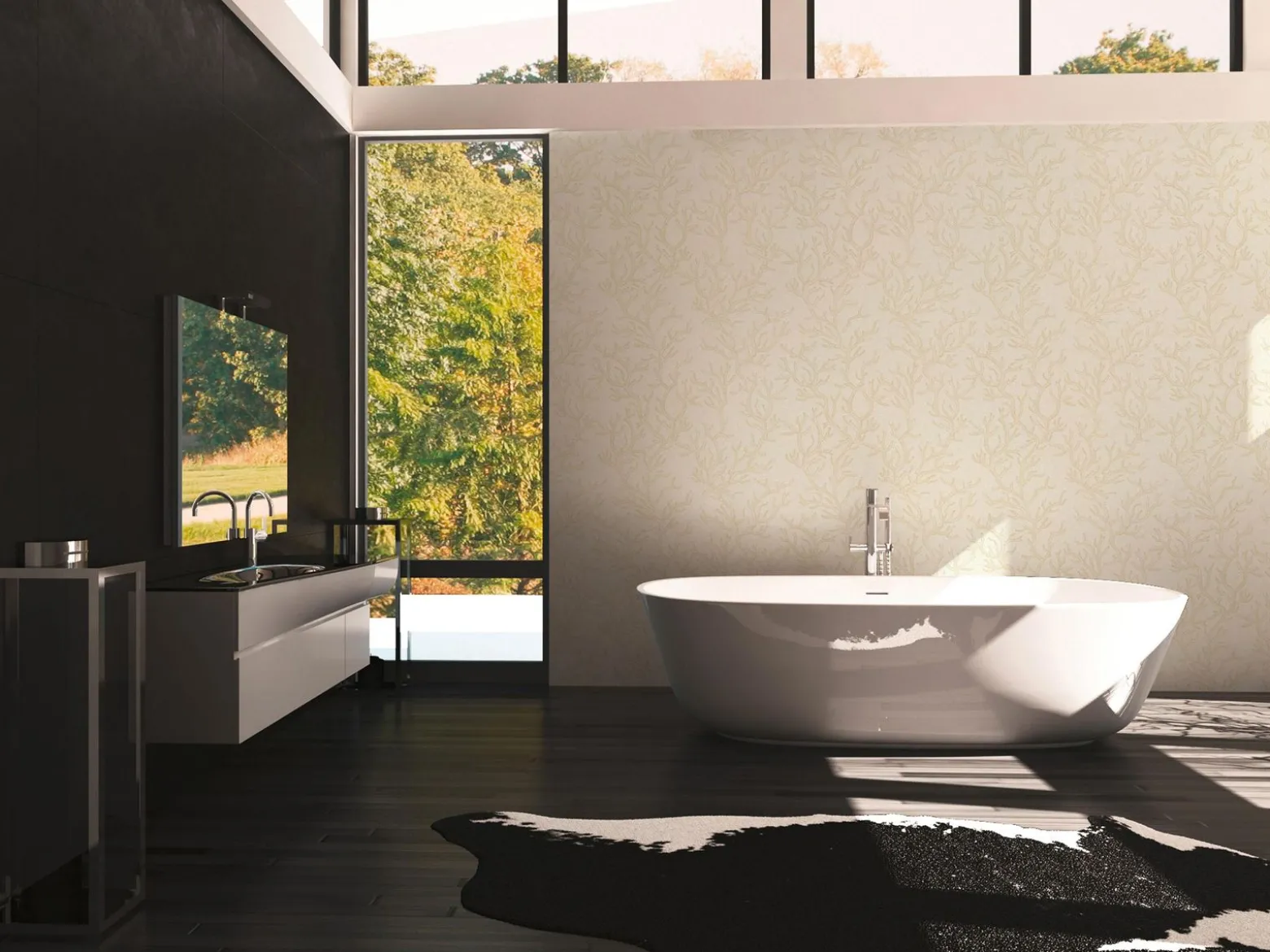 Tapete Versace Korallen beige creme Metallic 34497-1