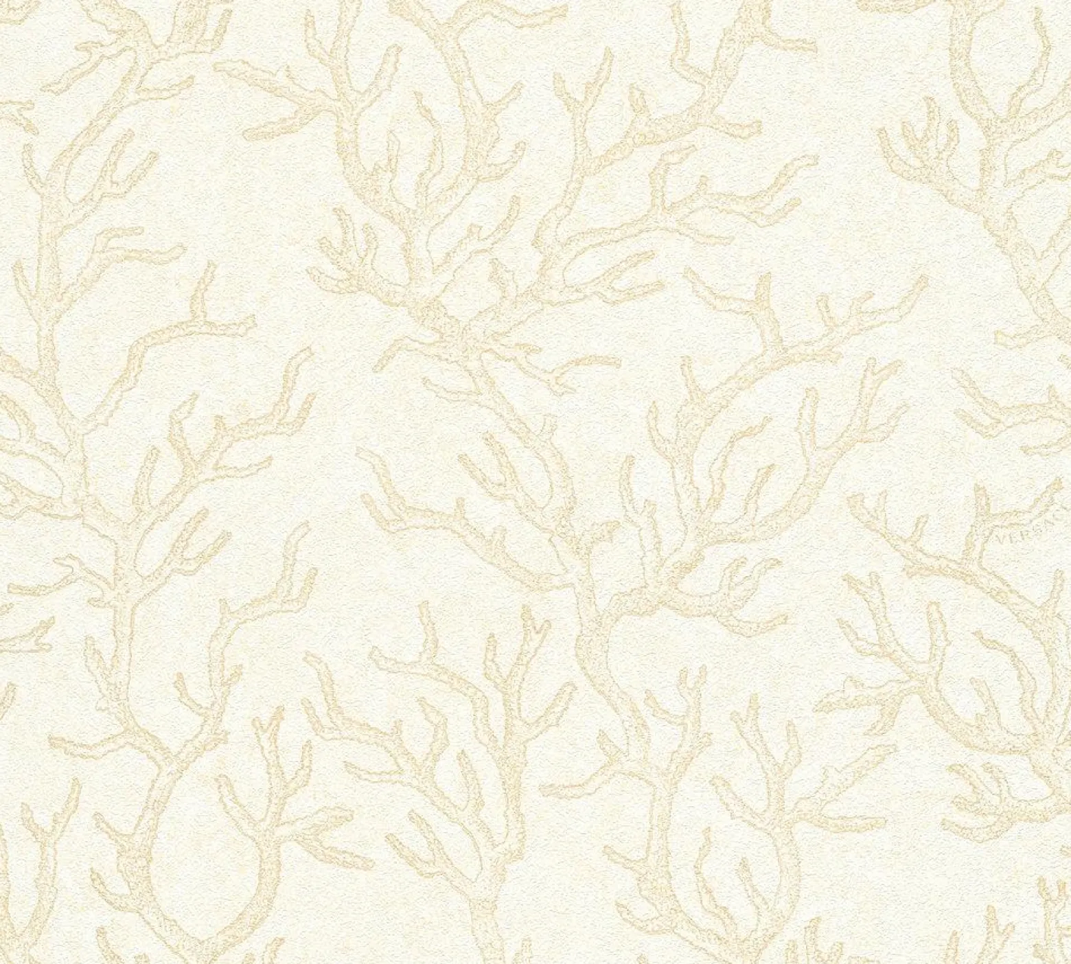 Tapete Versace Korallen beige creme Metallic 34497-1