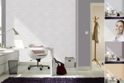 Tapete Vlies überstreichbar Streifen 3D 9464