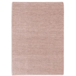 Teppich Flachgewebe Schöner Wohnen einfarbig rosa Poppy