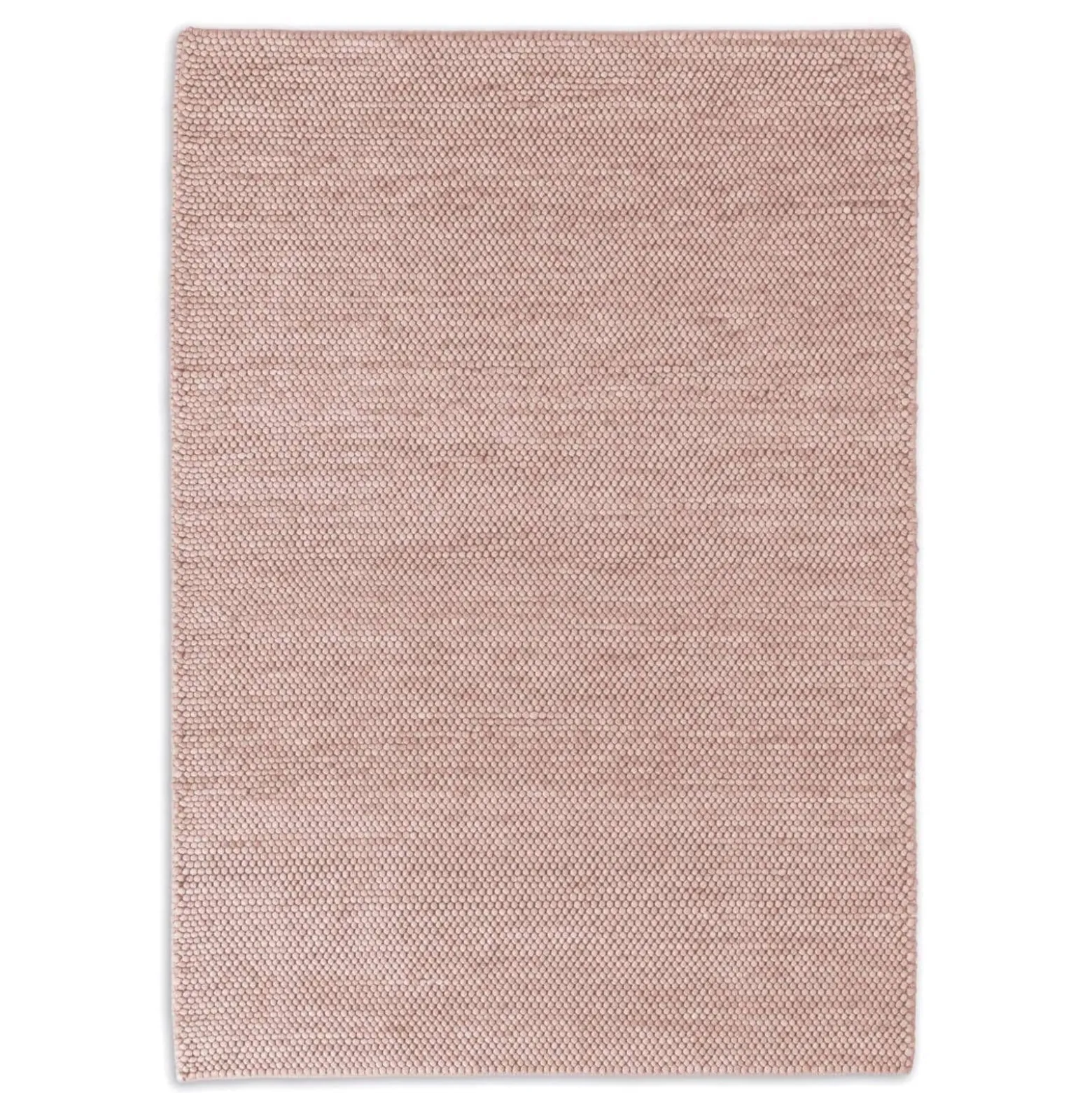 Teppich Flachgewebe Schöner Wohnen einfarbig rosa Poppy