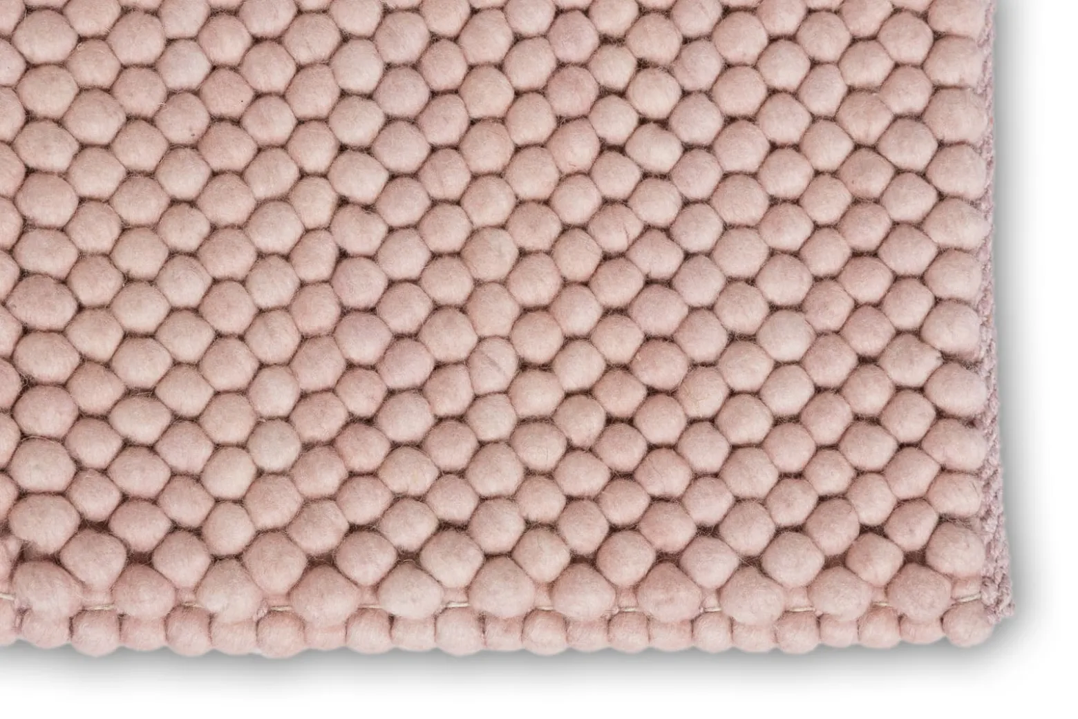 Teppich Flachgewebe Schöner Wohnen einfarbig rosa Poppy