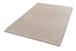 Teppich Flachgewebe Schöner Wohnen uni braun Poppy