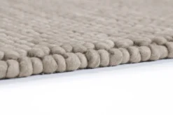 Teppich Flachgewebe Schöner Wohnen uni braun Poppy