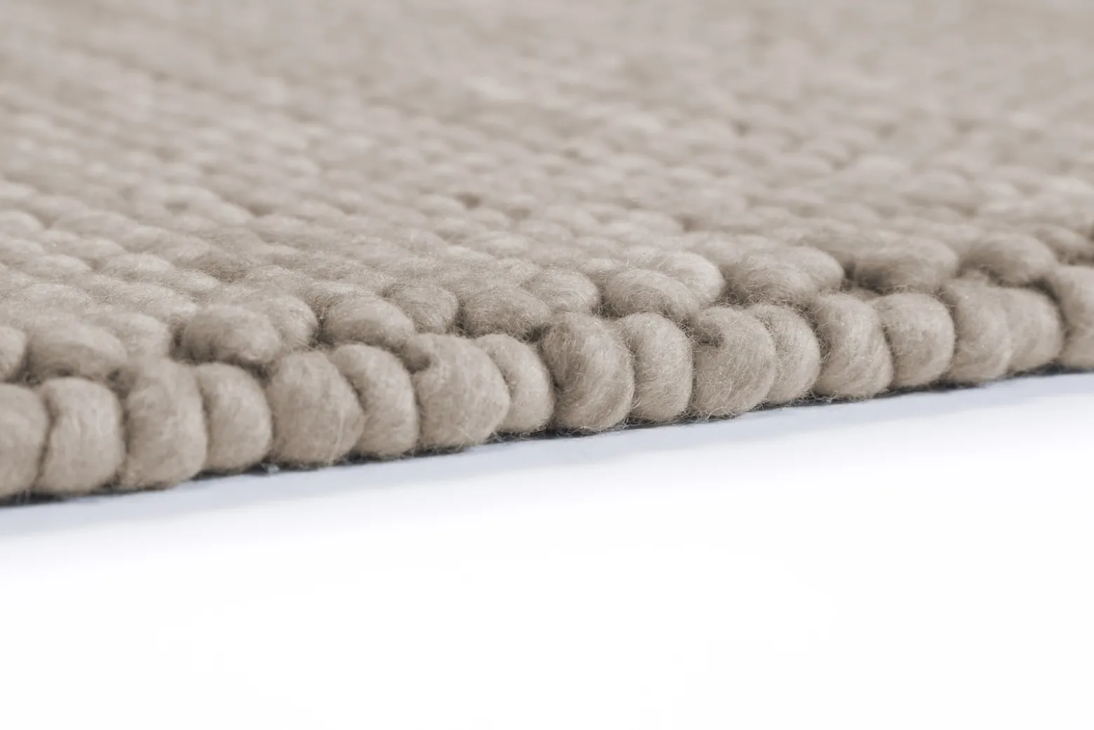 Teppich Flachgewebe Schöner Wohnen uni braun Poppy