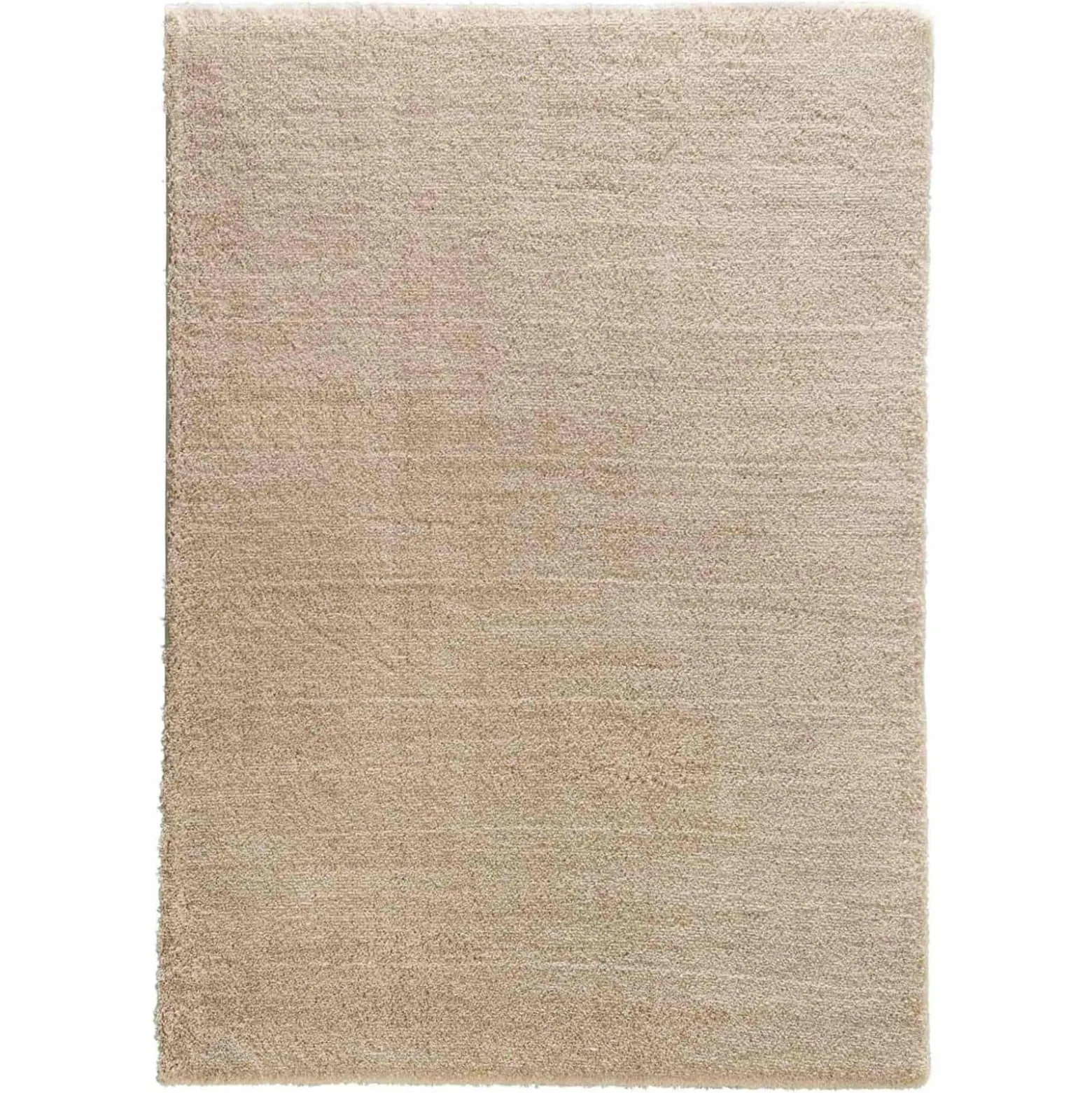 Teppich flauschig uni hellbraun Hochflor Astra Salerno