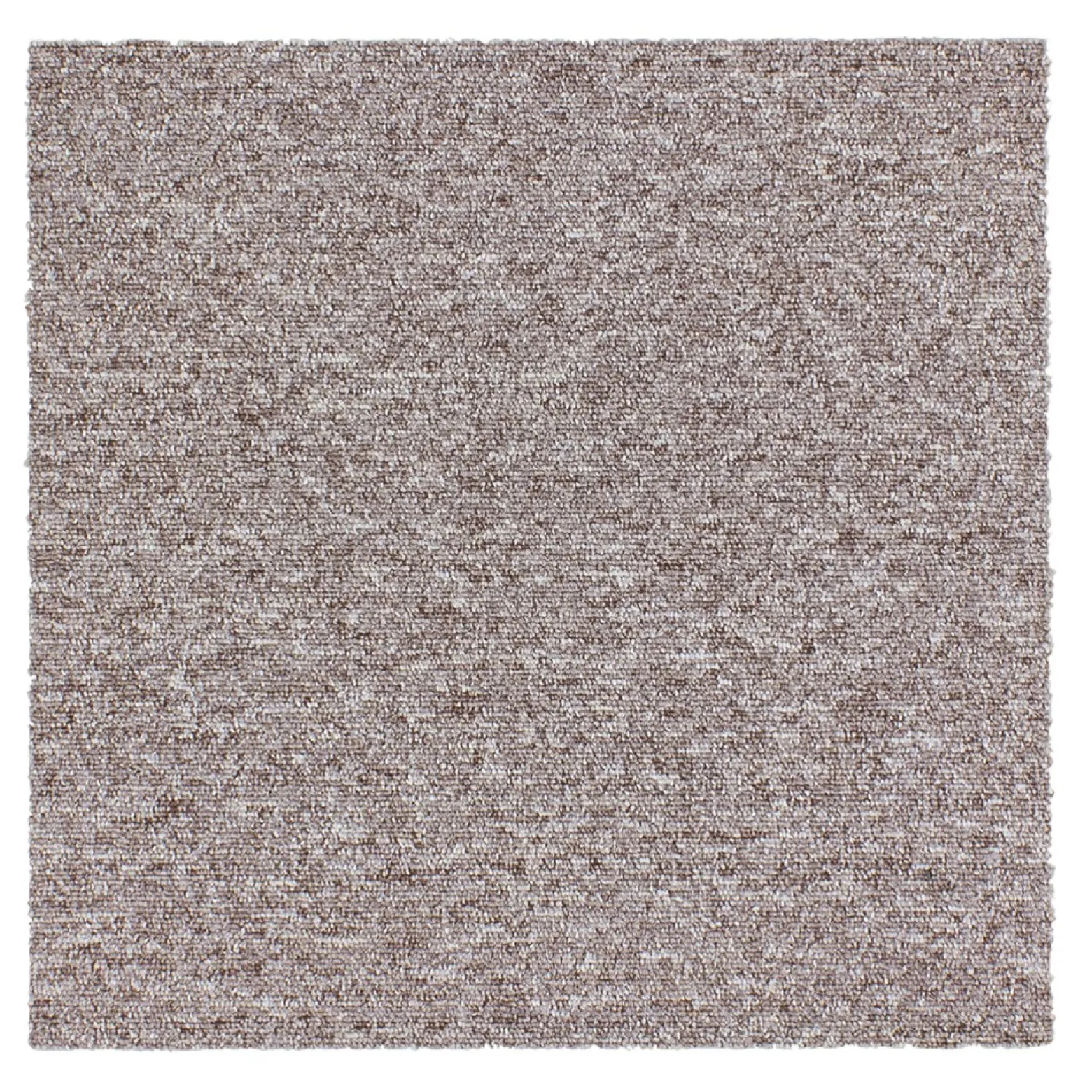 Teppichfliese Teppichplatte Diva Braun Beige 50x50 cm