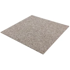 Teppichfliese Teppichplatte Diva Braun Beige 50x50 cm
