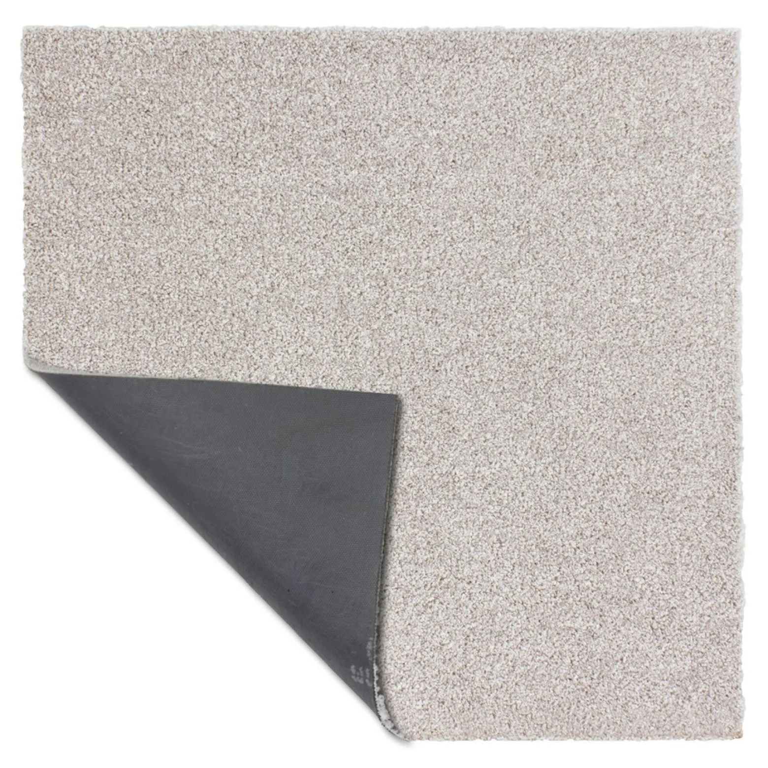 Teppichfliese Velour Teppichplatte Intrigo creme