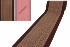 Teppichläufer Carnaby Streifen 2 Farben 80cm Breite