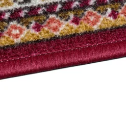 Teppichläufer Inca Orient rot beige 80cm Breite Läufer
