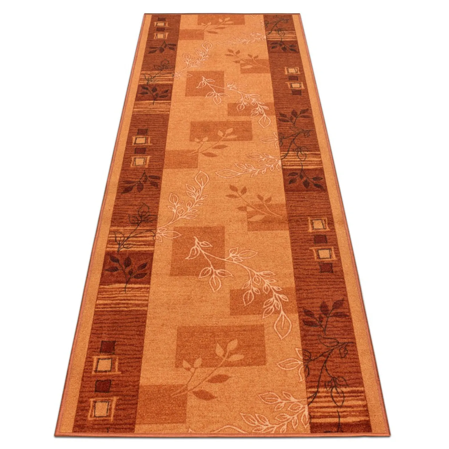 Teppichläufer Läufer Agadir Floral terra 80cm Breite