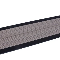 Teppichläufer Läufer Carnaby Streifen grau 80cm Breite