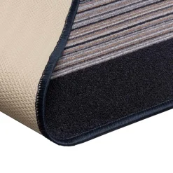 Teppichläufer Läufer Carnaby Streifen grau 67cm Breite