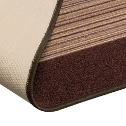 Teppichläufer Läufer Carnaby Streifen braun 67cm Breite