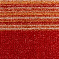 Teppichläufer Läufer Carnaby Streifen terra 80cm Breite