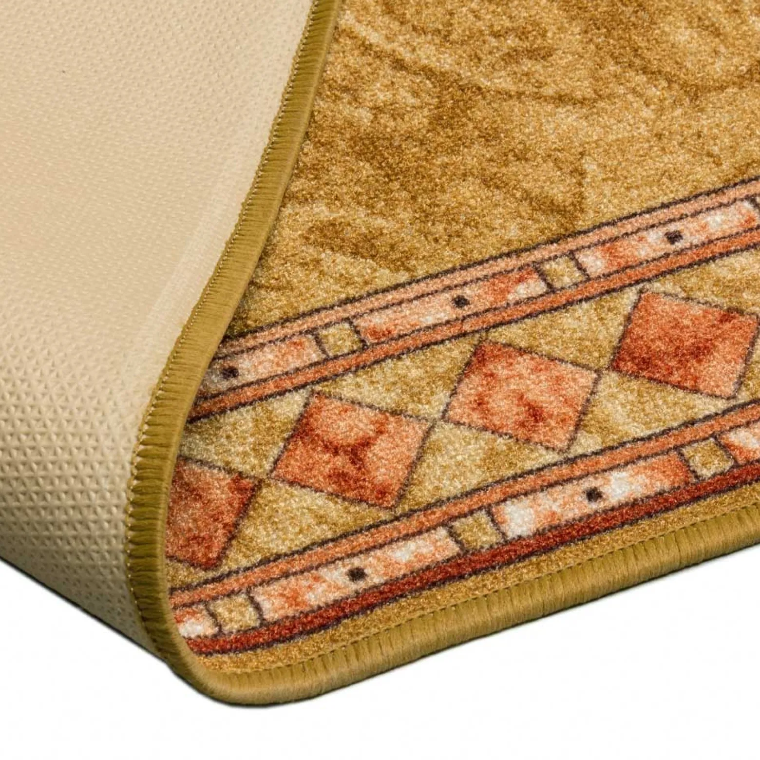 Teppichläufer Läufer Cheops Bordüre braun 80cm Breite