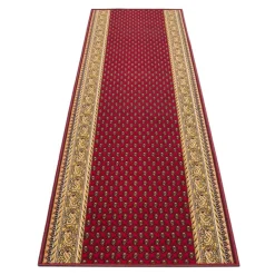 Teppichläufer Läufer Inca Orient rot beige 80cm Breite