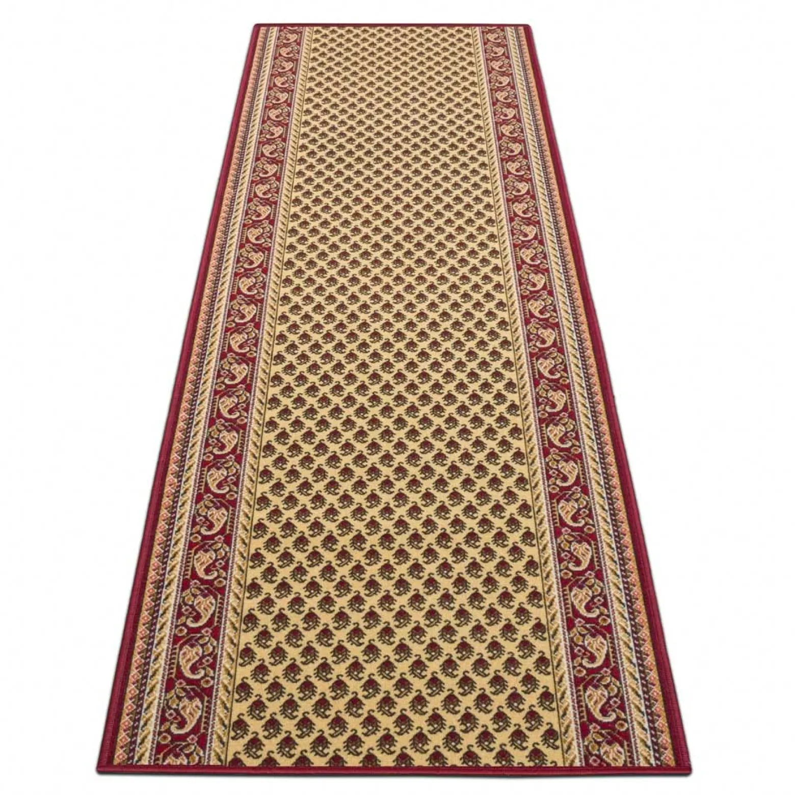 Teppichläufer Läufer Inca Orient rot beige 67cm Breite