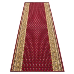 Teppichläufer Läufer Inca Orient rot beige 67cm Breite