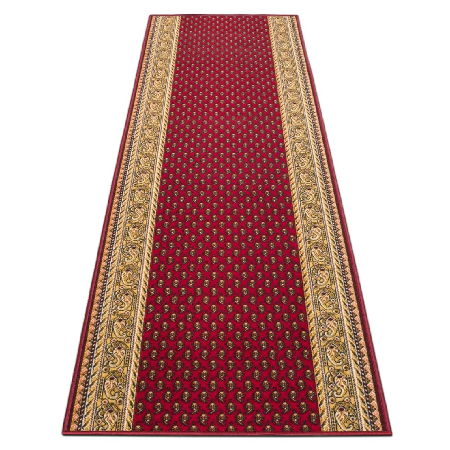 Teppichläufer Läufer Inca Orient rot beige 67cm Breite